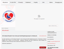 Tablet Screenshot of fonpodolany.pl